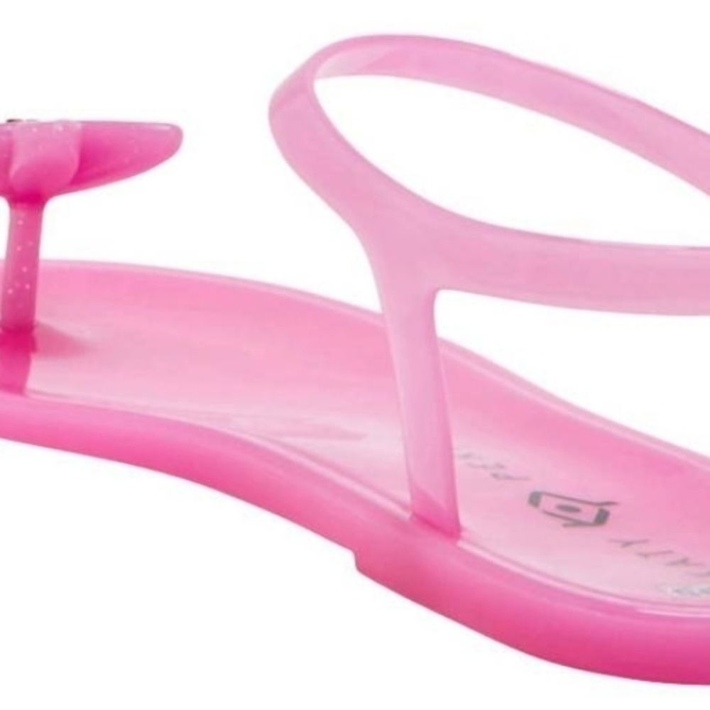 NEW KATY PERRY Peeps Bunny Geli Sandal in Pink Women's Size 5M - Picture 2 of 2